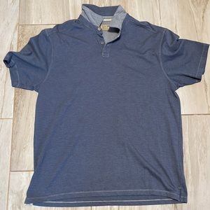 Arrow men’s polo shirt blue size large